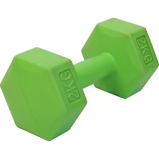 Aktivsport Handgewicht mit Zementfüllung 2 kg grün