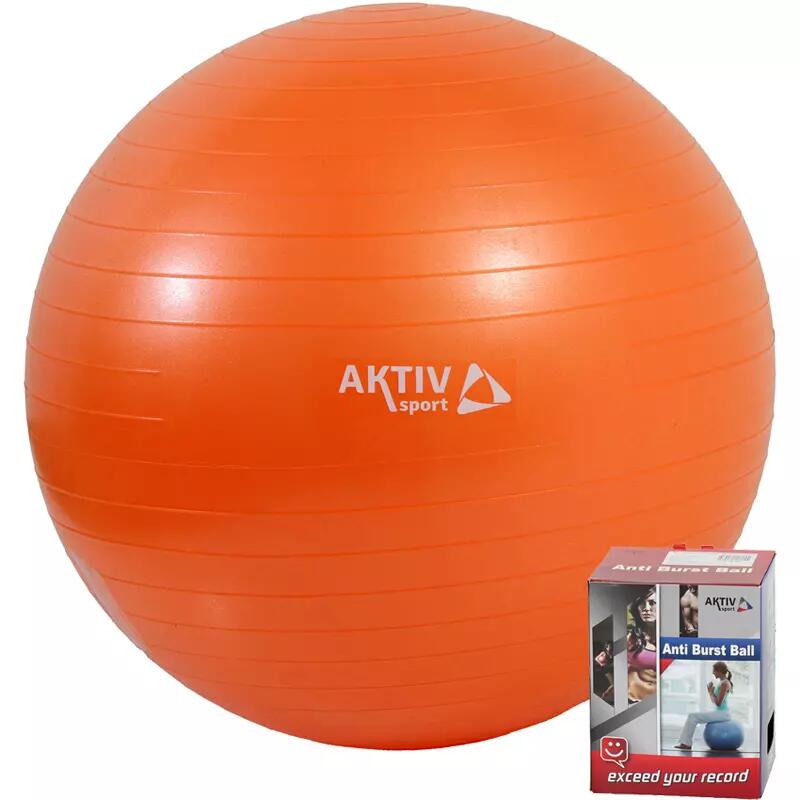Palla antiurto Aktivsport 55 cm arancione 2/3