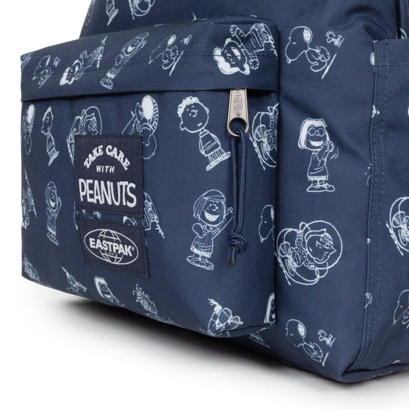 Mochila Casual Unisex Eastpak Day Pak'r Peanuts Navy Azul Marino.Versátil 4/7