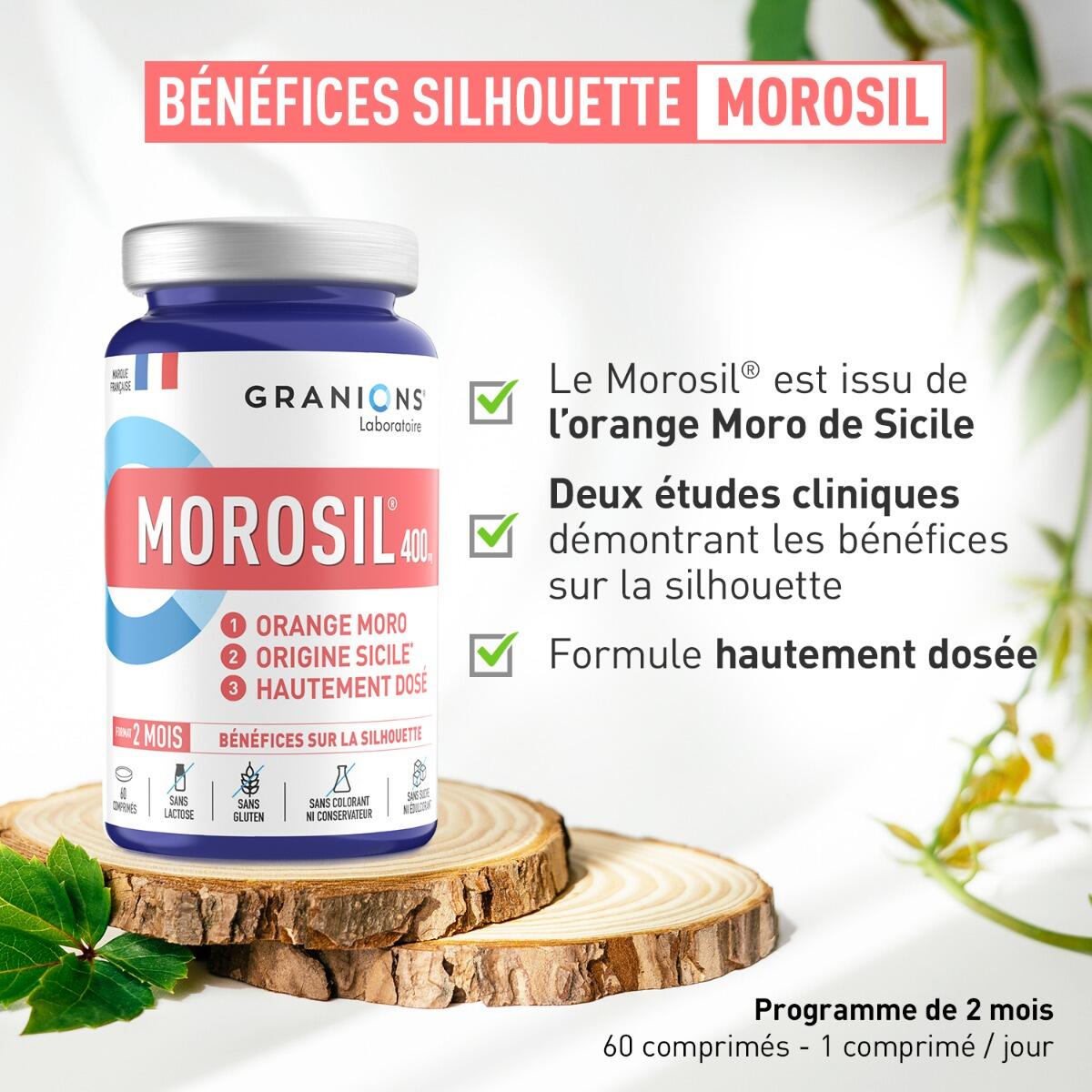 Pilulier Morosil 400 mg 6/7