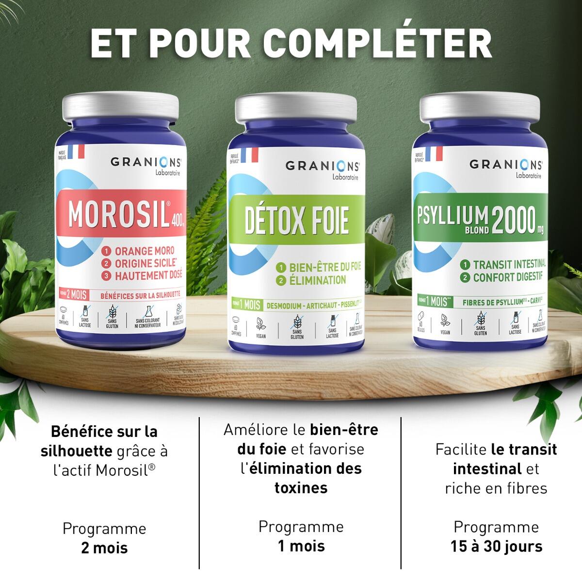 Pilulier Morosil 400 mg 4/7
