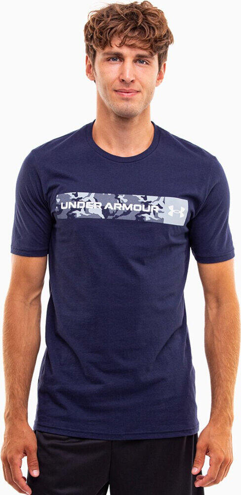 Tricou Drumeții În Natură Under Armour Camuflaj Stripe Bărbați