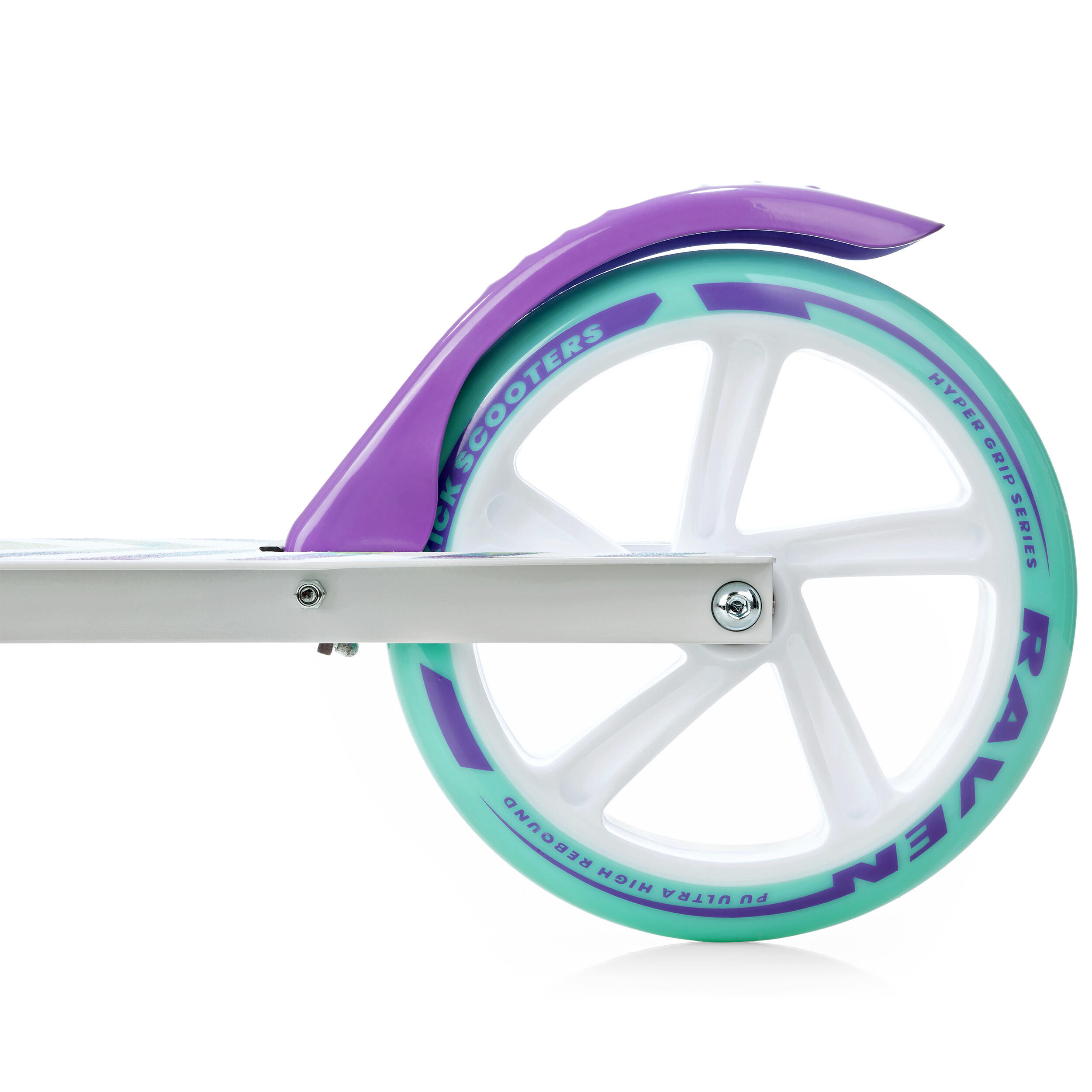 TROTINETE PASTELLE MULHER MENINA DOBRÁVEL COM TRAVÃO NO GUIADOR 200MM RAVEN 5/7