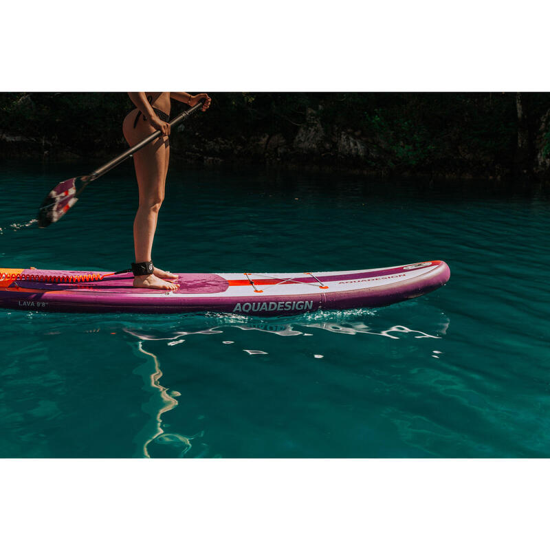 Pack Stand Up Paddle Gonflable Lava 9'8" SUP/Kayak (9'8"x 32"x5")