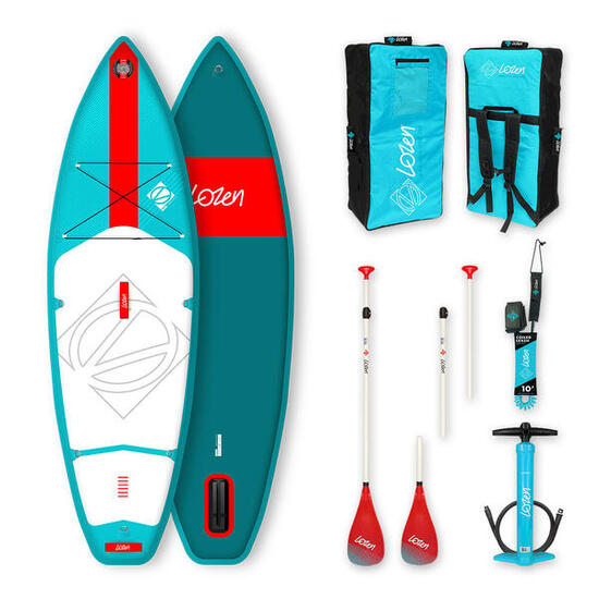 Pack Paddle Gonflable Enfant Lozen 7'5x26x4 BlueLine
