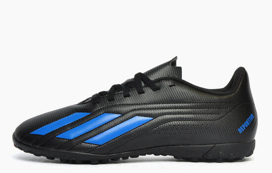 Chaussures de football Adidas Deportivo II TF pour hommes, Noir