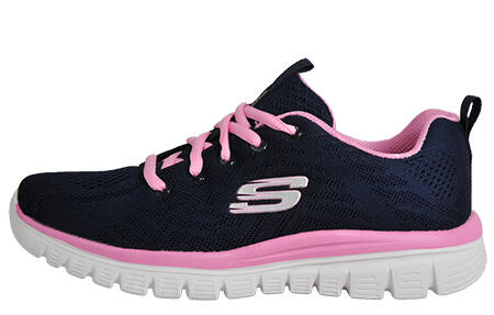 Deportivas Casual Mujer Suela Plana - Modelo 12615 Azul