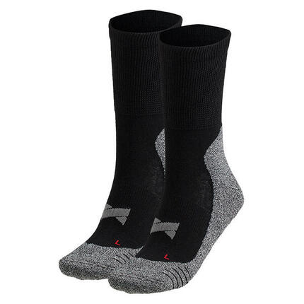 Xtreme - Chaussettes de randonnée Unisexe - Multi noir - 4 Paires - Chaussettes