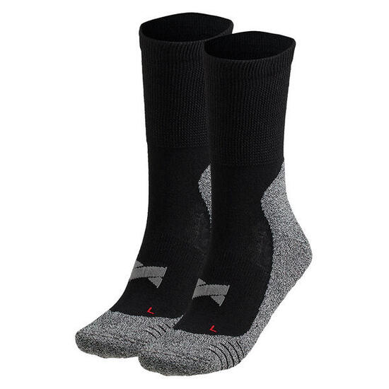 Xtreme - Chaussettes de randonnée Unisexe - Multi noir - 4 Paires - Chaussettes