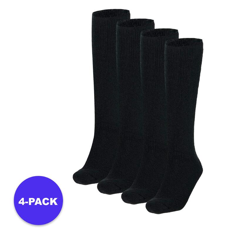 Heatkeeper - Chaussettes thermiques pour femmes - 4 paires - Noir