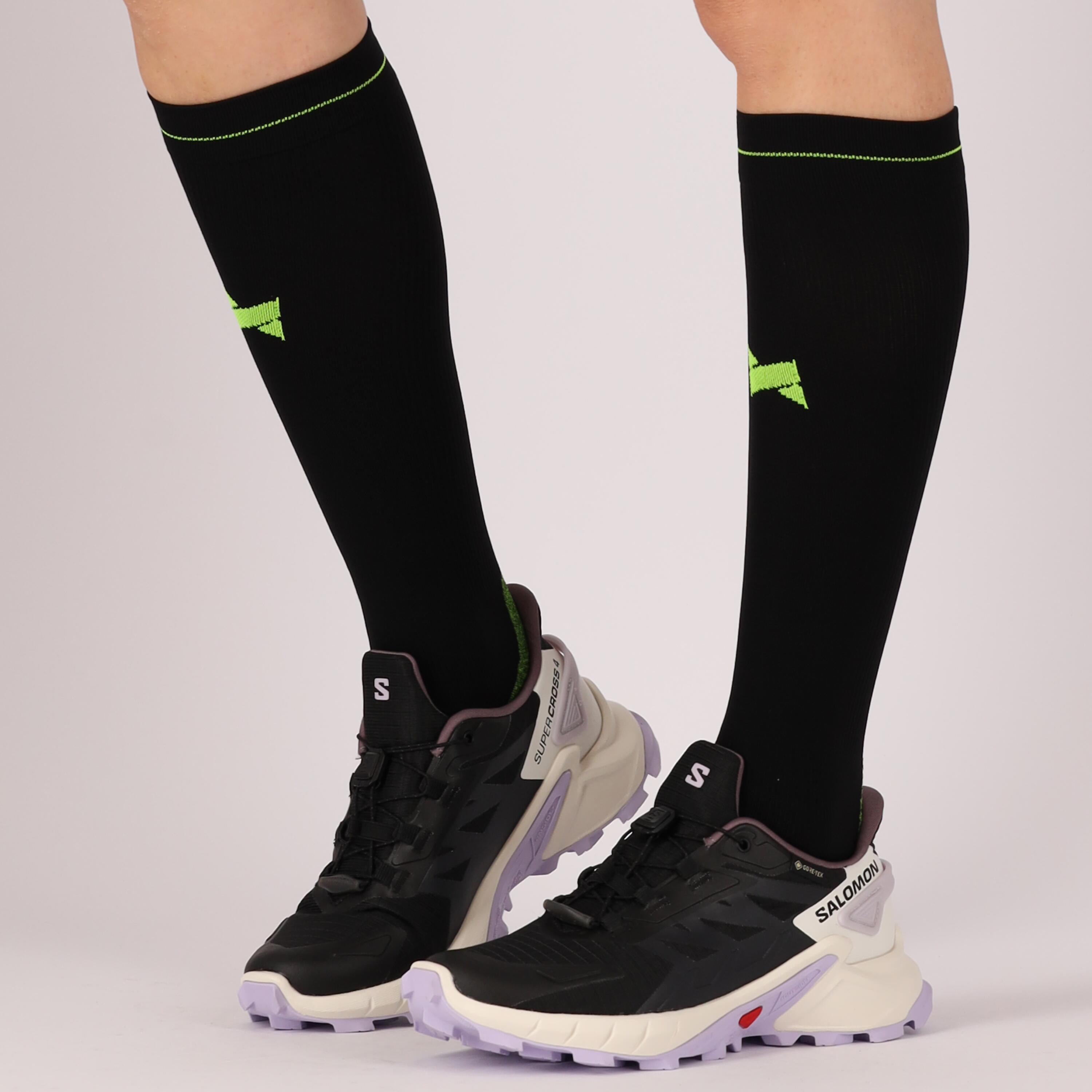 Xtreme - Compressie sportsokken - Unisex - Multi roze - 39/42 - 2-Paar - 4/7