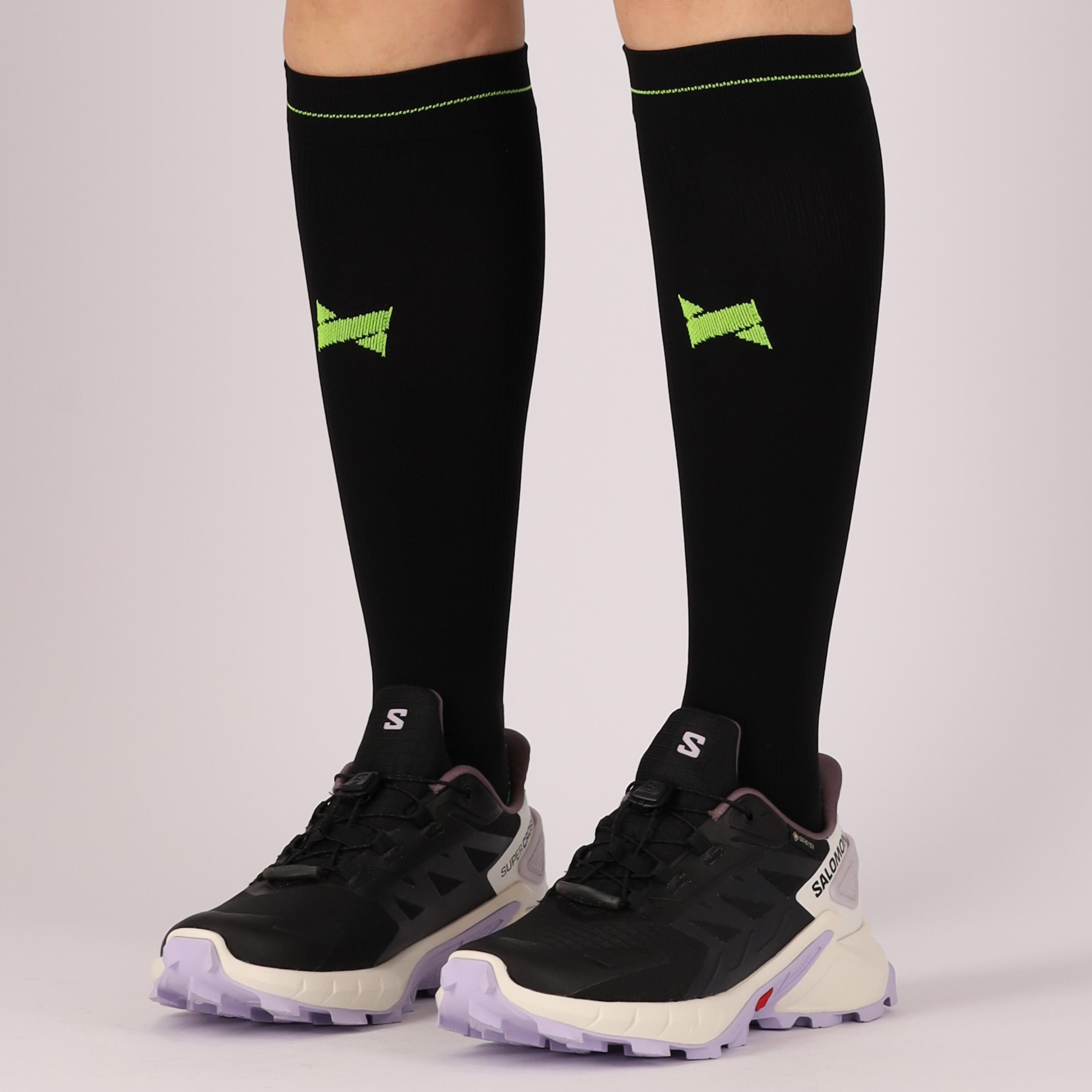 Xtreme - Compressie sportsokken - Unisex - Multi roze - 39/42 - 2-Paar - 2/7