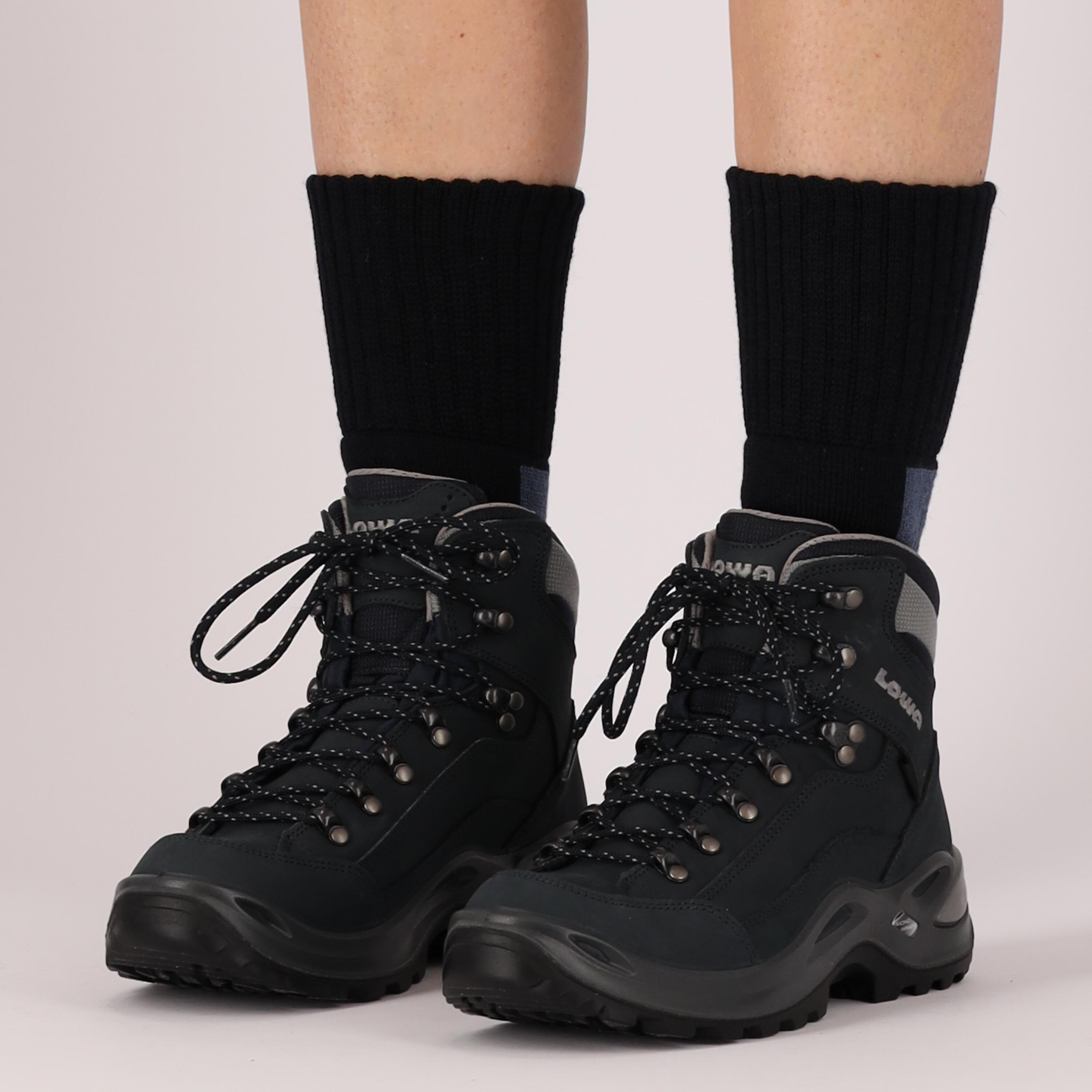 Xtreme - Wandelsokken Unisex - Multi zwart - 2 Paar- Wandelsokken dames - 7/7