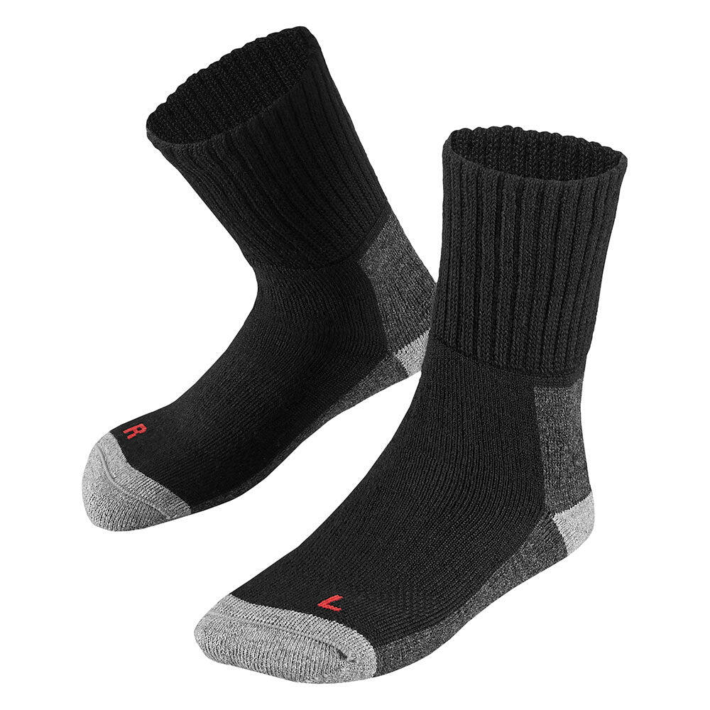 XTREME Xtreme - Wandelsokken Unisex - Multi Zwart - 1-Paar - Merino Wollen Wandelsokken