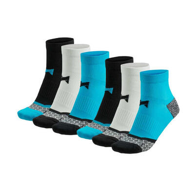 Xtreme – Laufsocken – Unisex – 6er-Pack – Blau – Herren-Laufsocken