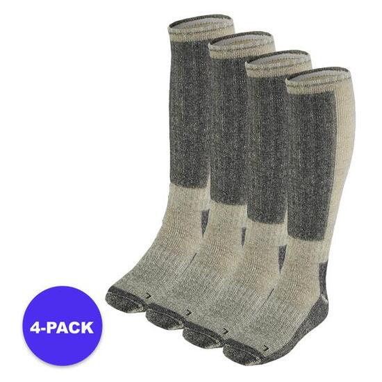 Xtreme - Chaussettes hautes Medium Tracking - Gris - 31/34 - 4 paires -