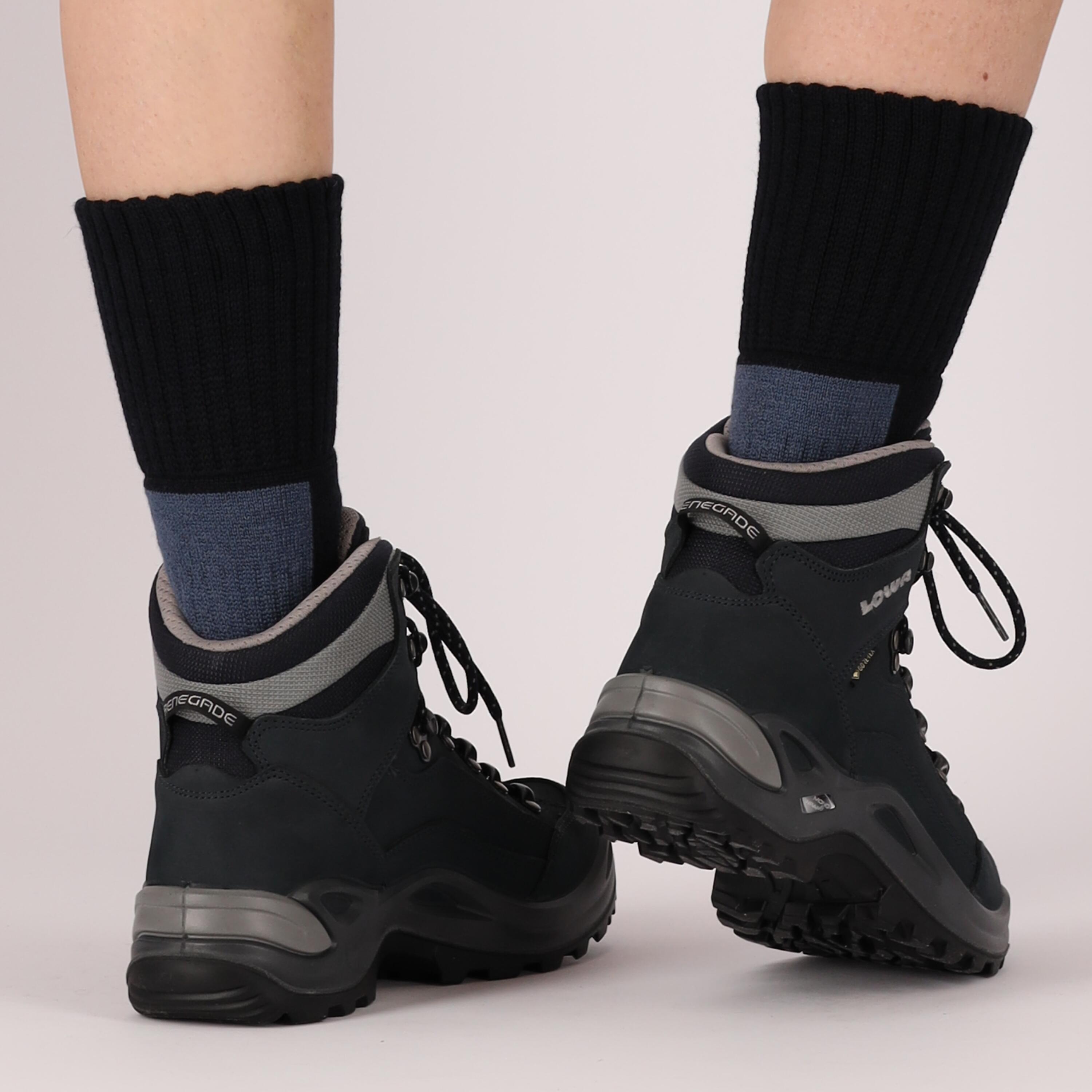 Xtreme - Wandelsokken Unisex - Multi Blauw - 1-Paar - Merino Wollen Wandelsokken 5/7