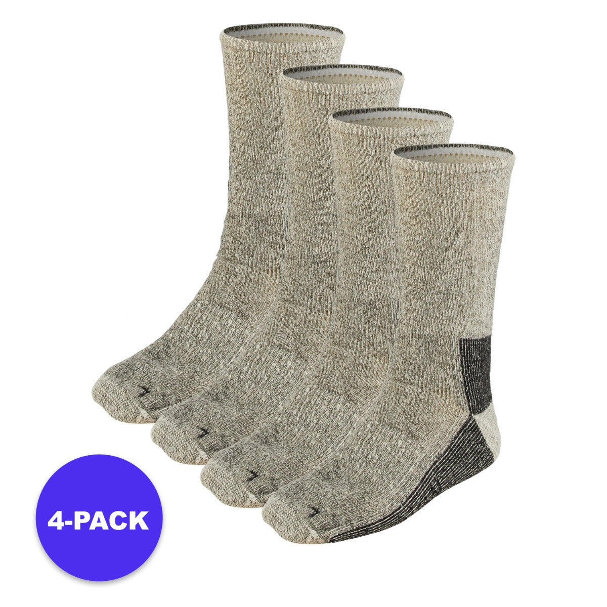 Xtreme - Xtreme - Chaussettes De Suivi Moyennes - Gris - 4 Paires - Chaussettes De - Chaussettes - Gris - 35/38 - Decathlon