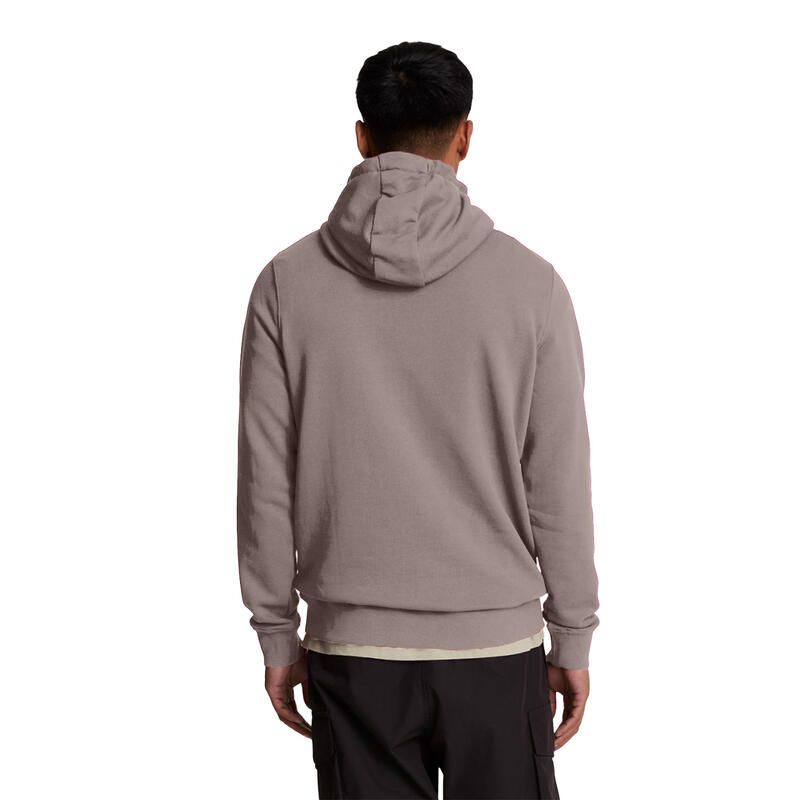 Hoodie zum Überziehen für Herren Erbe Braungrau