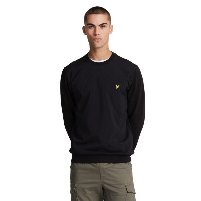 Sweat HYBRID Homme (Noir vif)