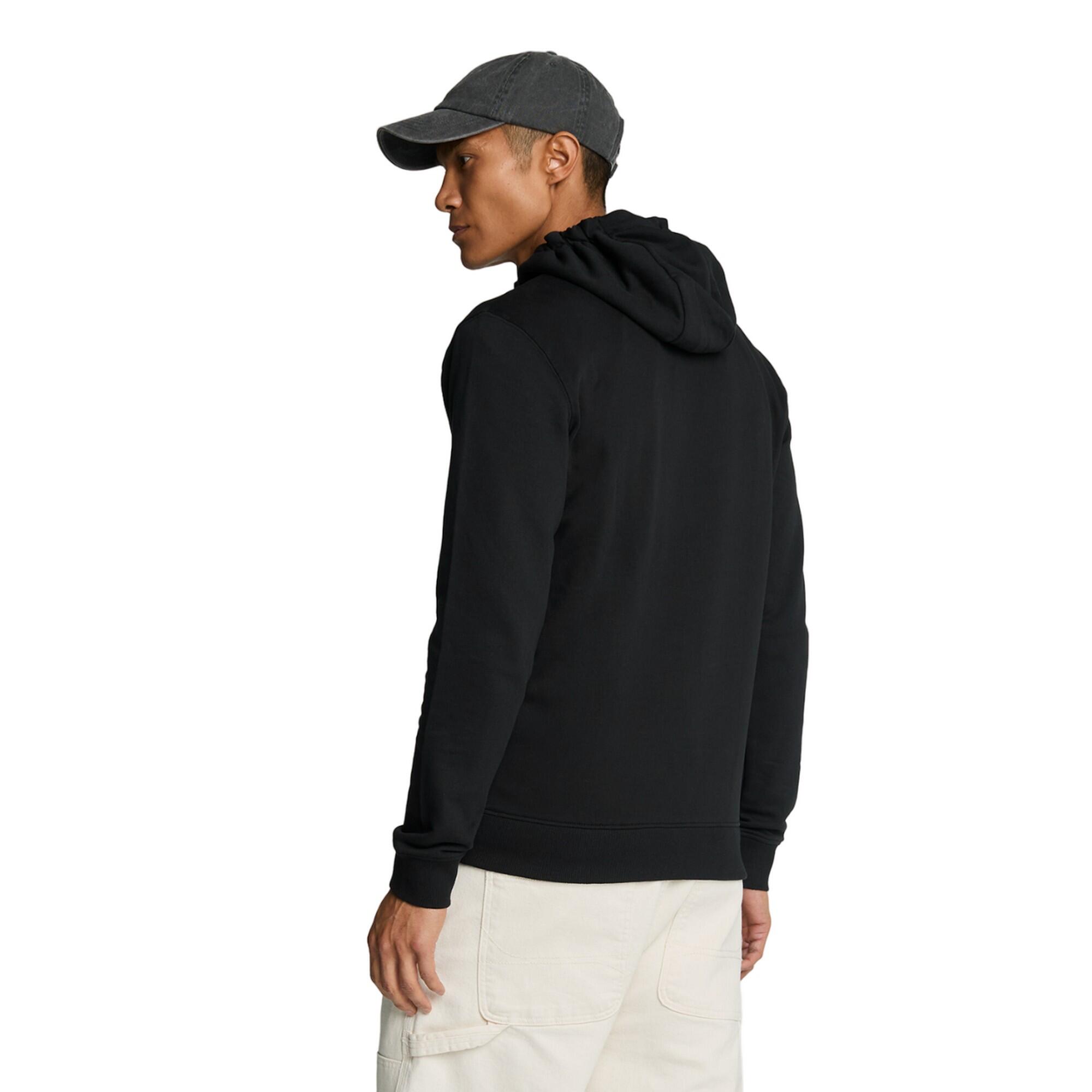 Men's hooded jacket (Black)