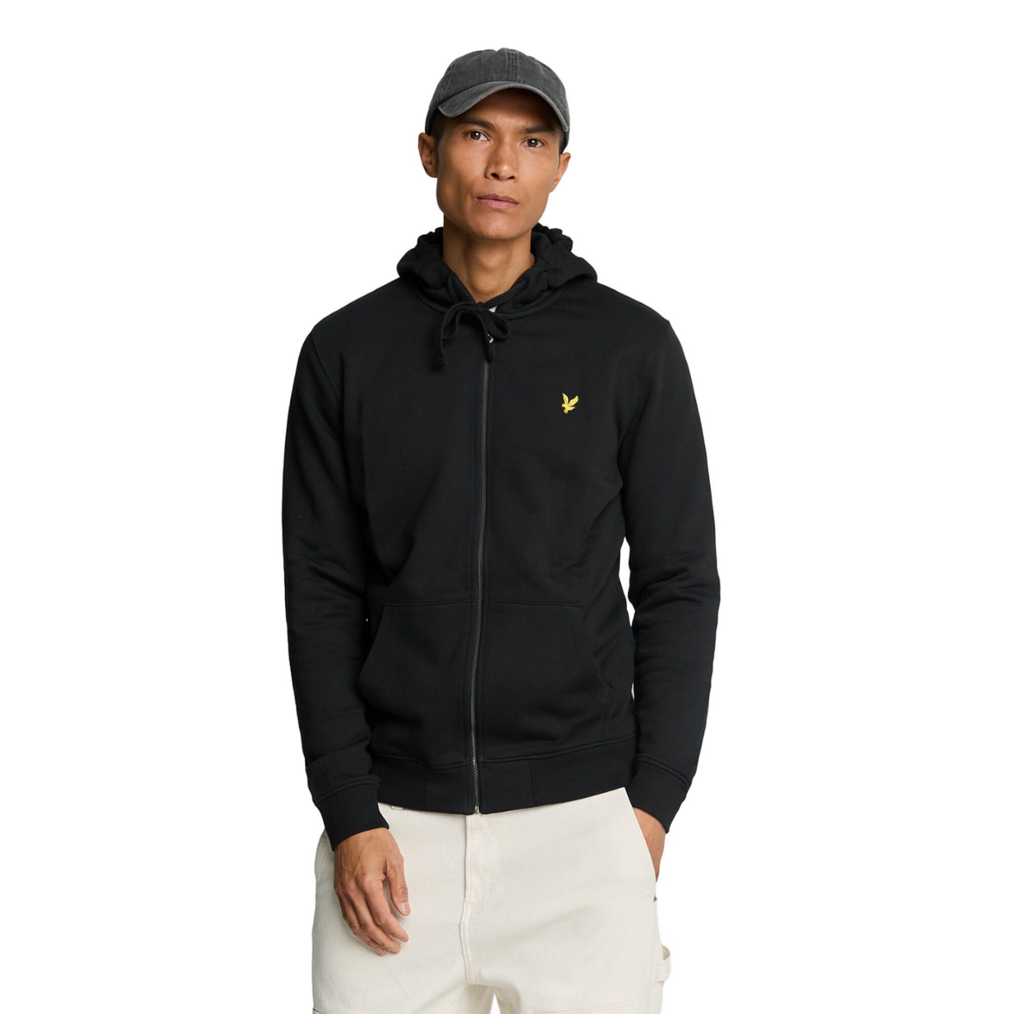 Men's hooded jacket (Black)