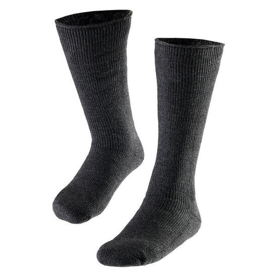 Heatkeeper - Chaussettes hautes thermiques pour hommes - Anthracite - 1 paire -