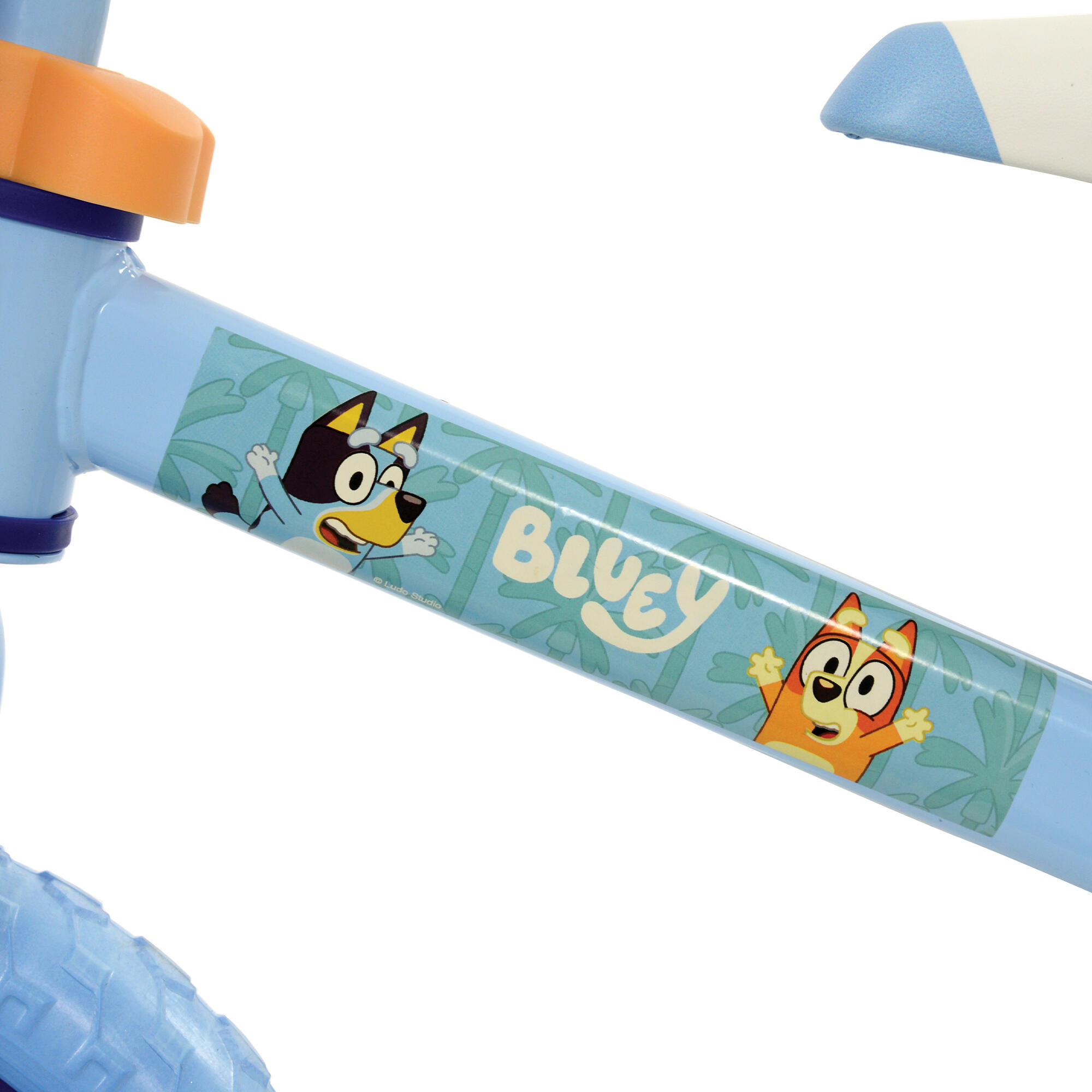 MoVe Bluey 12" Balance Bike with Light Up Wheels 5/7