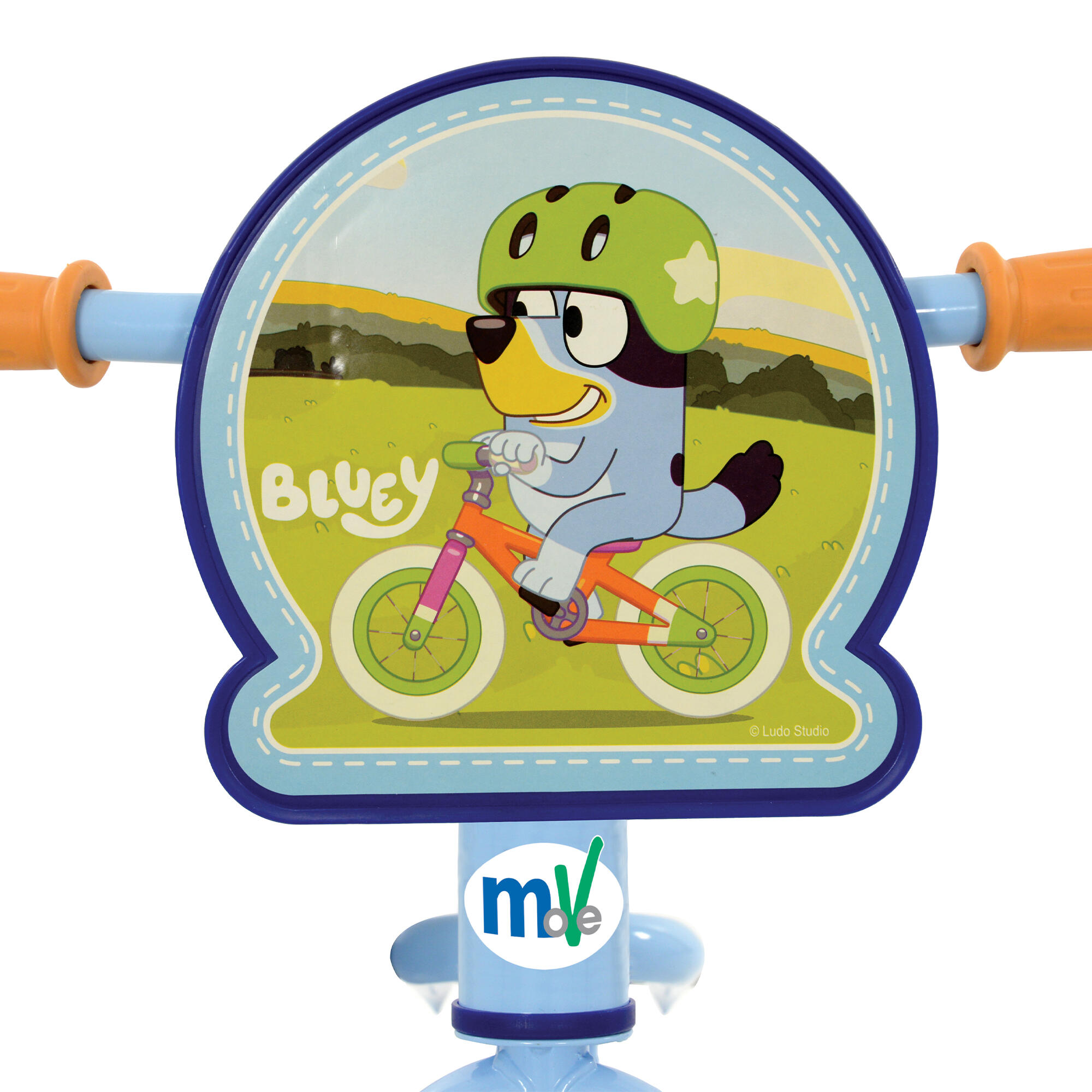 MoVe Bluey 12" Balance Bike with Light Up Wheels 4/7