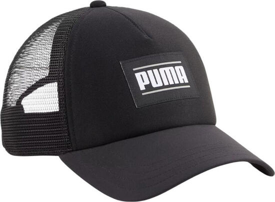Puma cappellino trucker con visiera curva e snapback