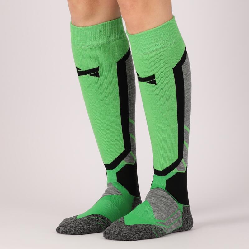 Xtreme - Chaussettes de snowboard Unisexe - Multi vert - 2 paires - Chaussettes