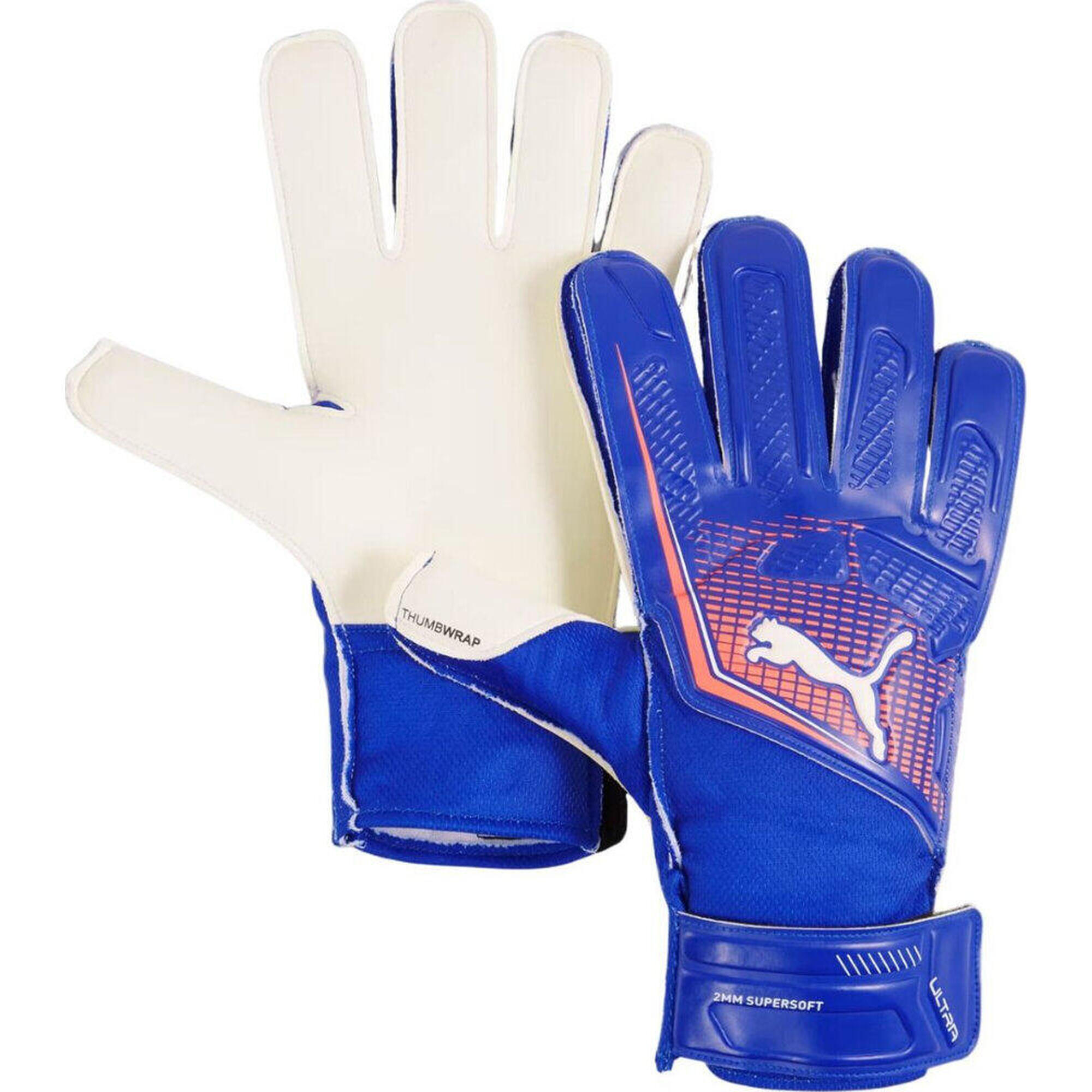 Puma - Gants De Football Puma Modèle 041952-01 Pour Femmes - Gants De Gardien - Bleu -  8 À 10 Ans - Decathlon