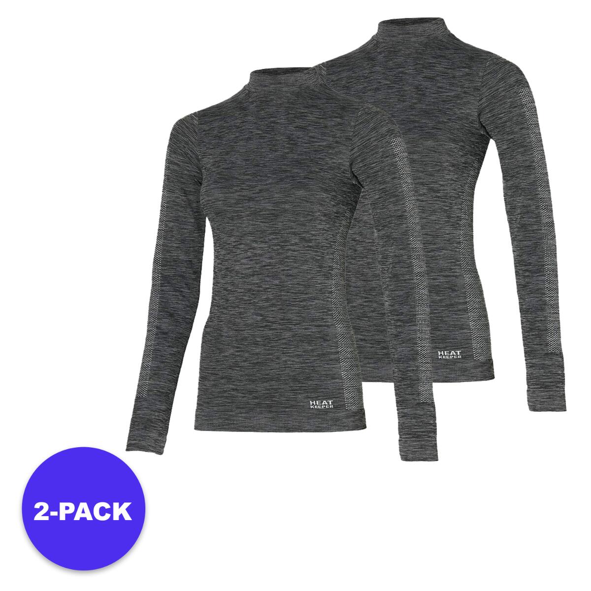 Heatkeeper - Thermoshirt Damen - Schwarz - 2-teilig 1/7
