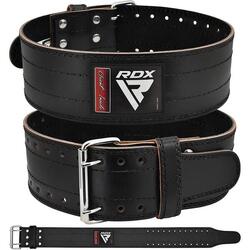 Ceinture d'haltérophilie RD1 - 100% Cuir - Noir - S