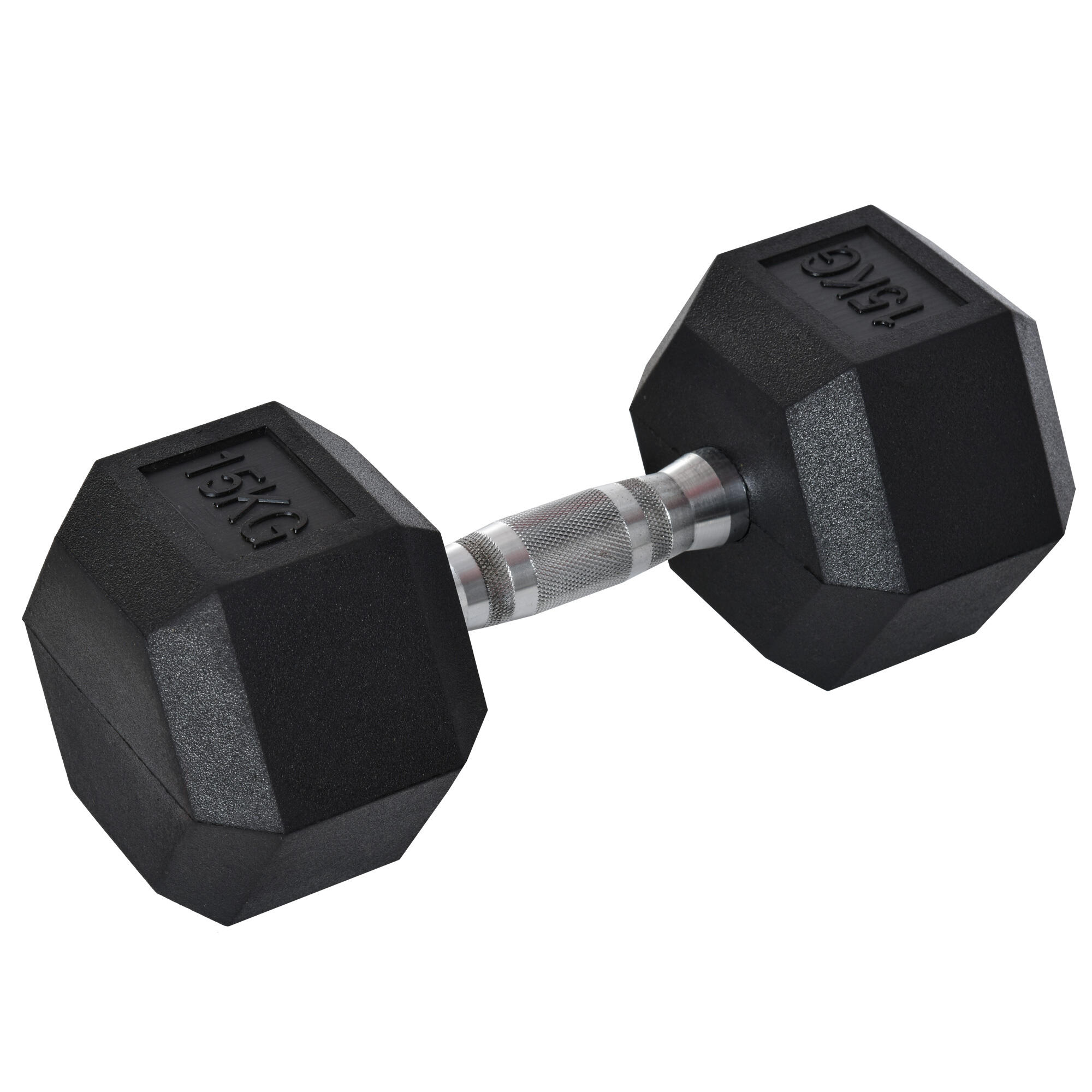 Haltere 15 kg 33,6x15,5x13,4 cm preto HOMCOM