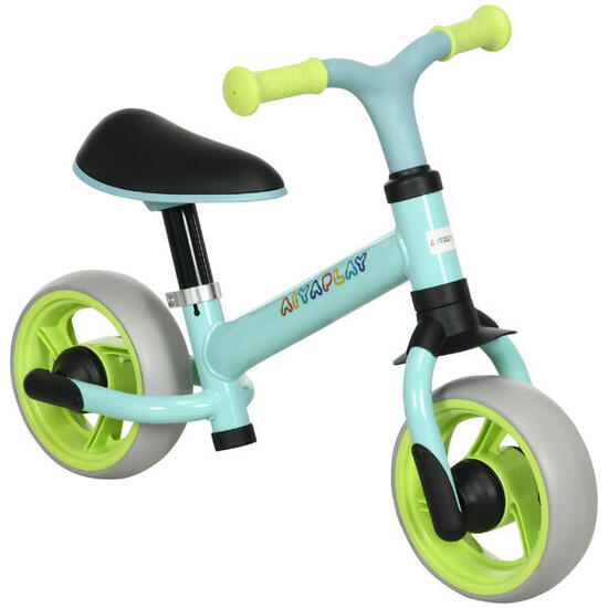 Draisienne - Selle réglable, roues EVA - Vert, Turquoise