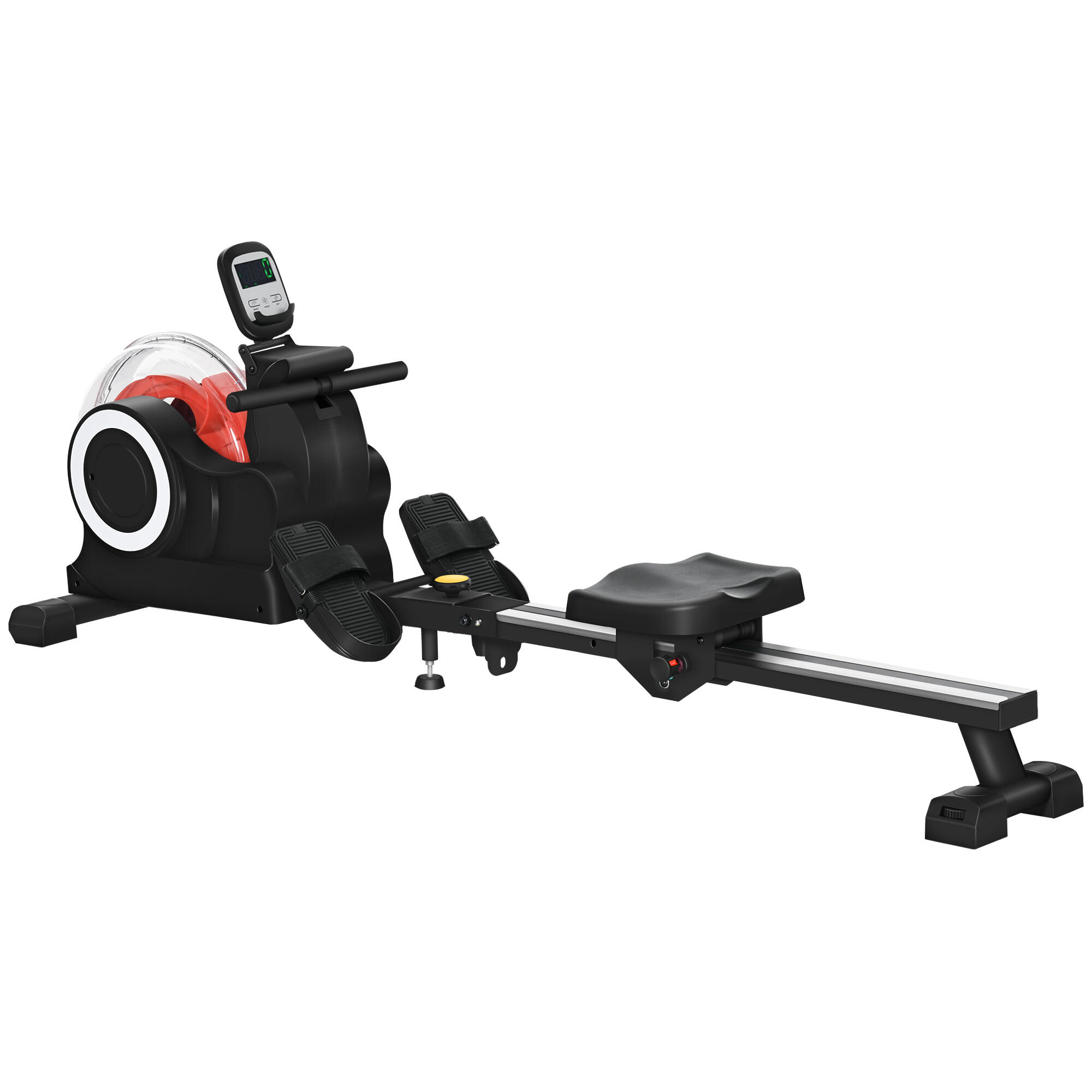 SPORTNOW Máquina de Remo SPORTNOW 190x50x65 cm Negro