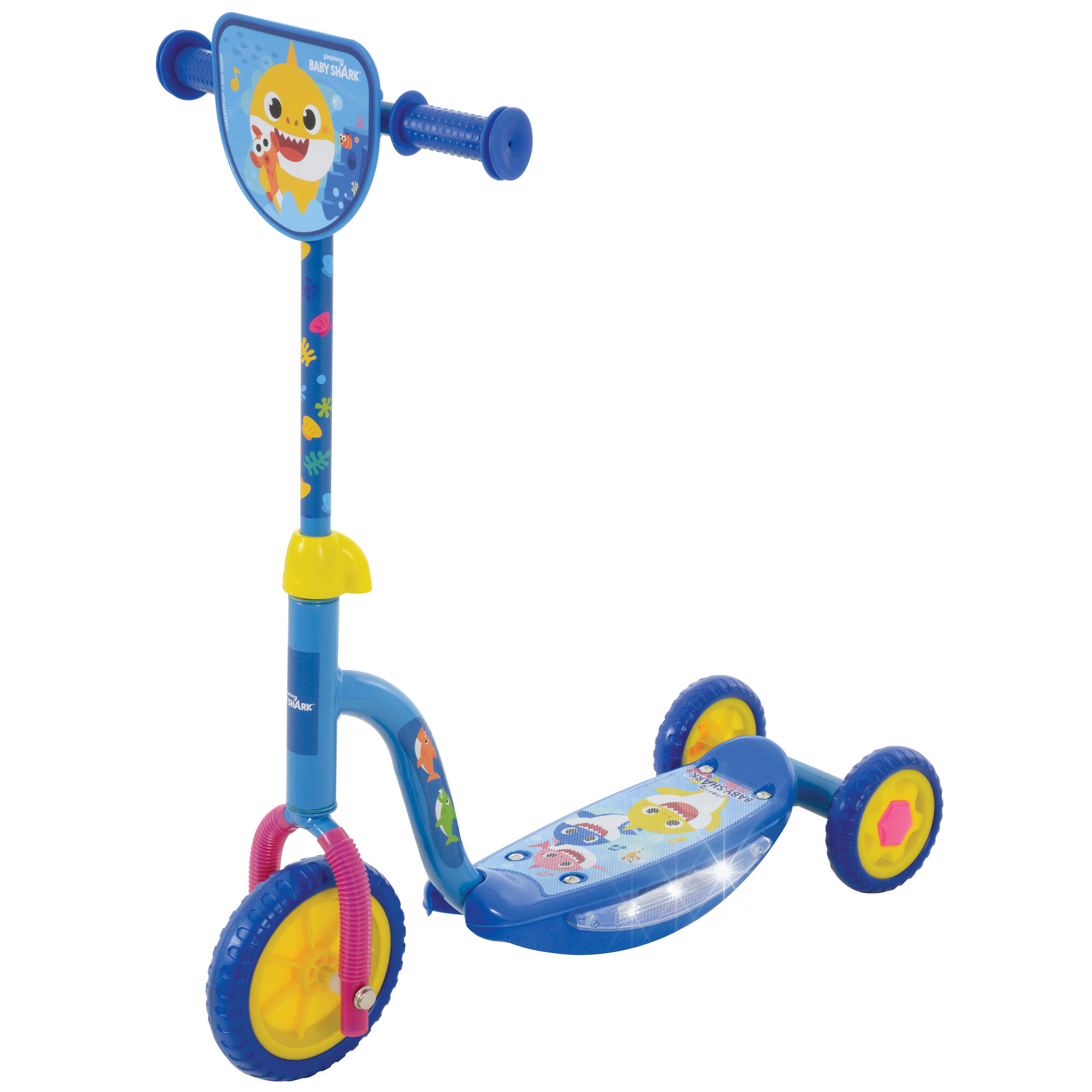 BABY SHARK MoVe Baby Shark Scooter with Lights and Sounds