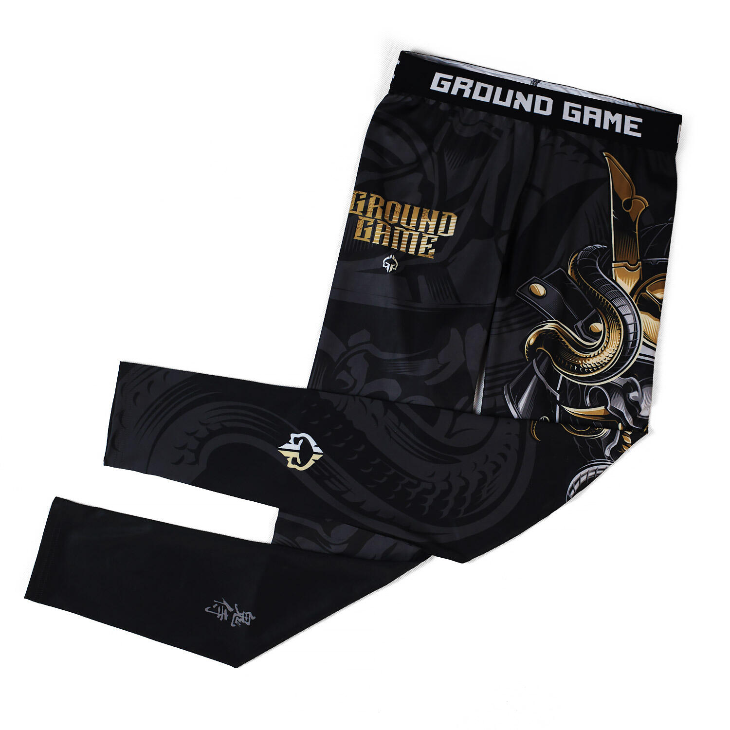 Legginsy do sportów walki męskie Ground Game Oni Samurai 6/6