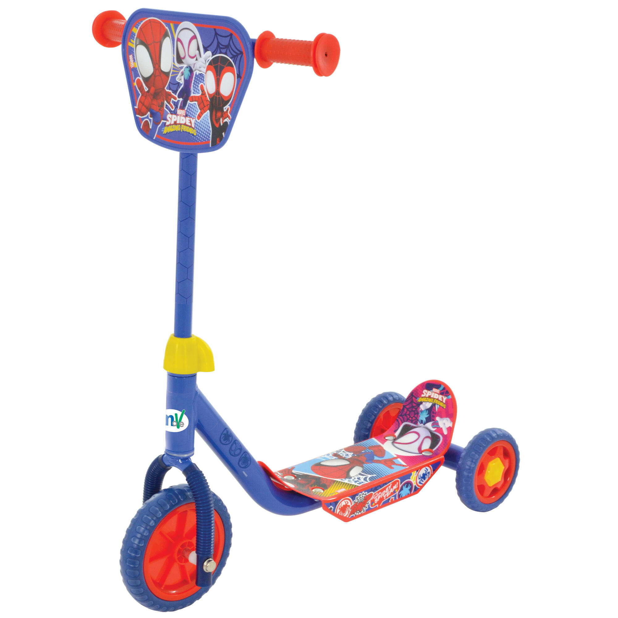 MoVe Spidey & His Amazing Friends Deluxe Tri Scooter 1/7