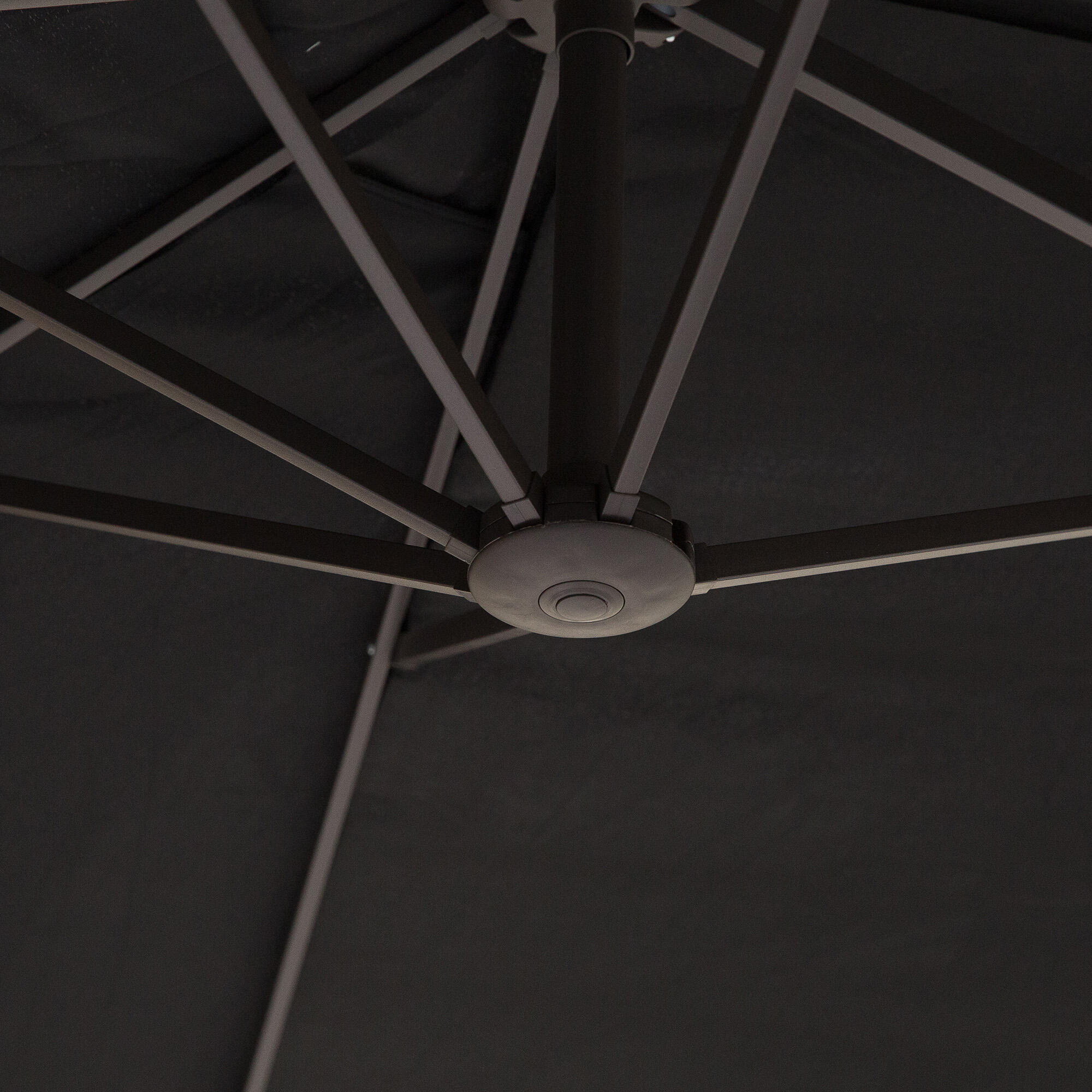 Sombrilla Outsunny 460x270x240 cm negro 5/9