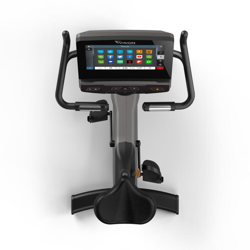 U600E Entertainment Upright Bike 3/5