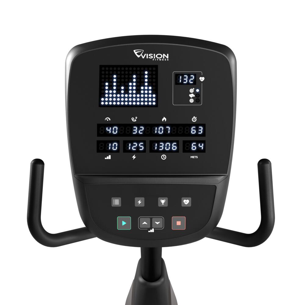 Vision Fitness R60 semi-ligfietsergometer 2/4