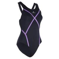 Strój Kąpielowy Aqua Sphere Capri – Czarno-Fioletowy – Rozmiar 34