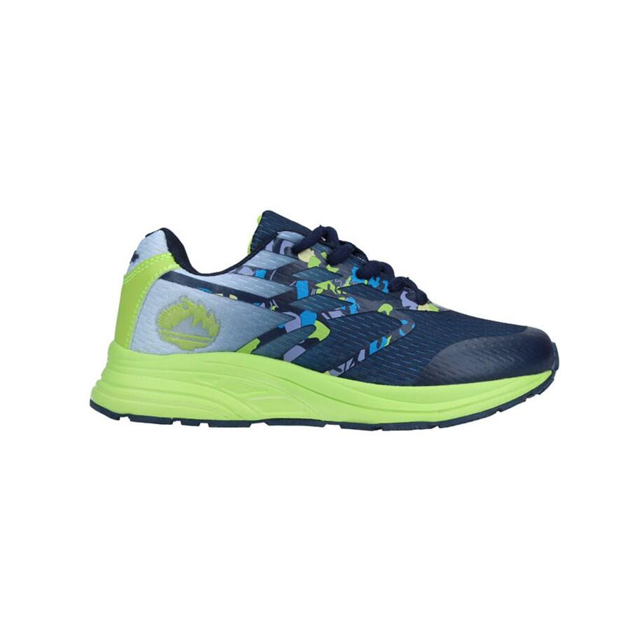 Zapatilla Running Niño J`Hayber Rimaz Azul 3/4