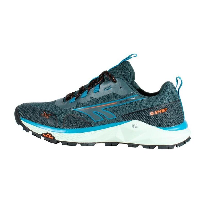 Zapatilla Trail Hombre Hi-Tec Nakuru Azul