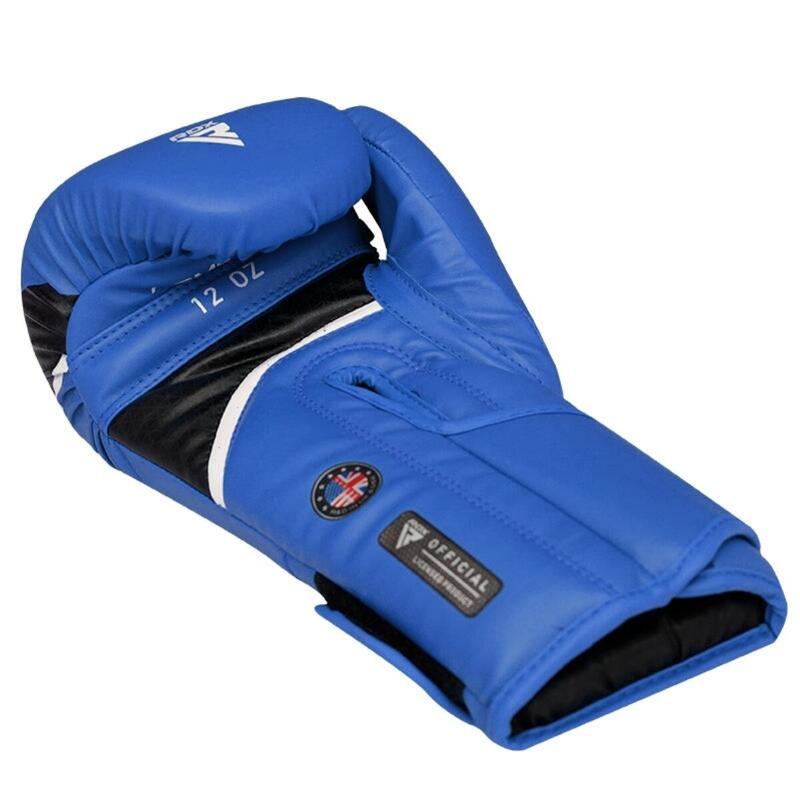 RDX GUANTES DE BOXEO AURA PLUS T-17-Azul-Negro-10oz