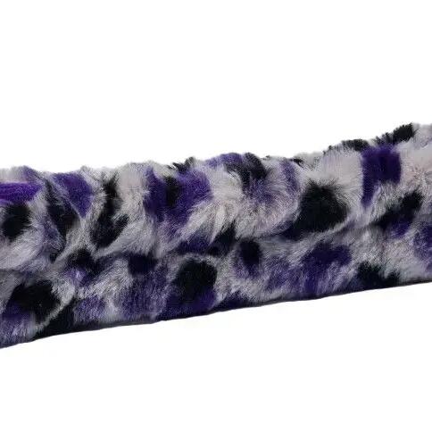 Schaatshoes Ijshockey/kunst Fuzzies - Purple Luipaard