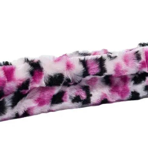 Schaatshoes Ijshockey/kunst Fuzzies - Pink Luipaard