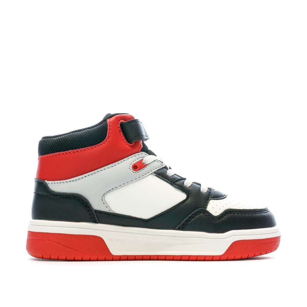 Baskets Noires/Rouges/Blanches Garçon Rouge Umbro Olly Vlc 2/7